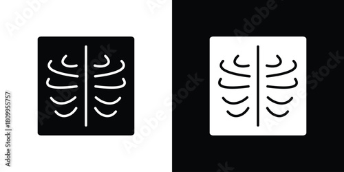 X-ray scan icon - perfect for UI UX design