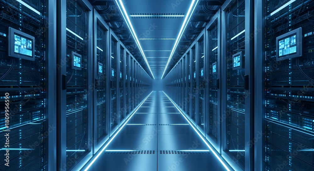 Fototapeta premium Futuristic Technology Collection,generative AI