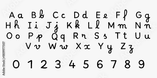 Childish crayon english alphabet with scribble doodle texture. Hand drawn kids font for fun learning designs. Playful abc with wax pastel marks for educational posters.