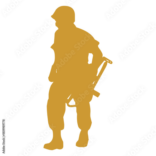 Soldier Silhouette Icon