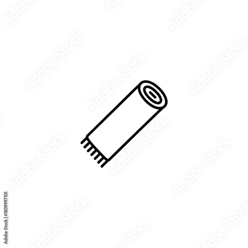 Rolled Prayer Mat Icon