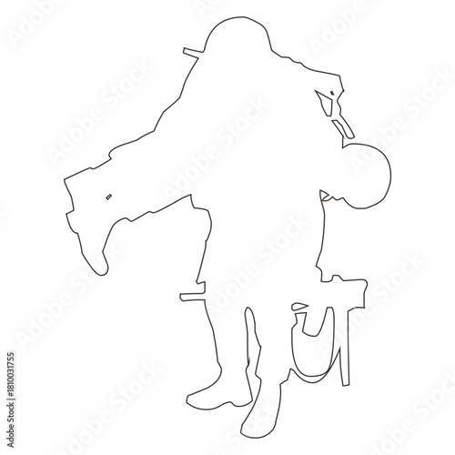 Astronaut Silhouette