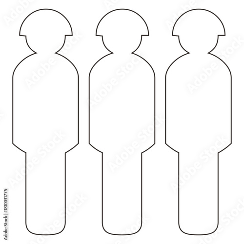 Outline of soldier team