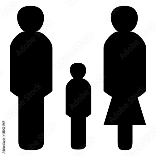 Family Silhouette Icon
