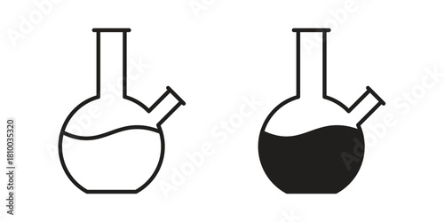 Bong icon collection. modern simple icons for web