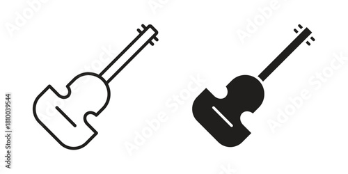Cello icon collection. modern simple icons for web