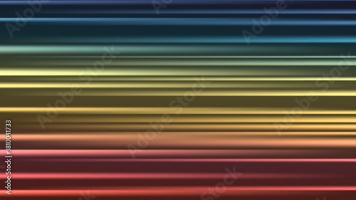 Abstract background with horizontal rays