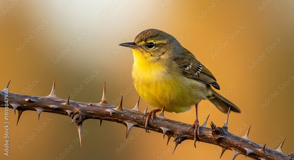 Obraz premium robin on a branch