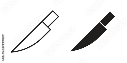 Scalpel path icon collection. modern simple icons for web