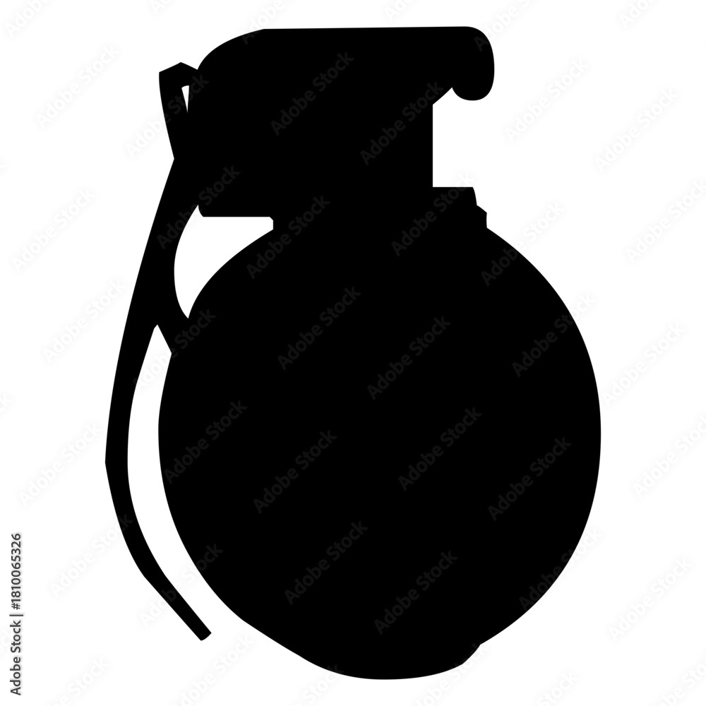 Fototapeta premium Grenade Silhouette