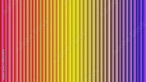 A dynamic and vibrant abstract background featuring a smooth rainbow gradient of colorful vertical stripes, creating a visually appealing spectrum design