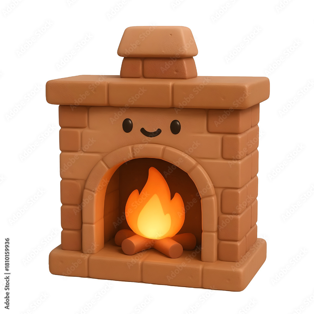 Fototapeta premium FIREPLACE44