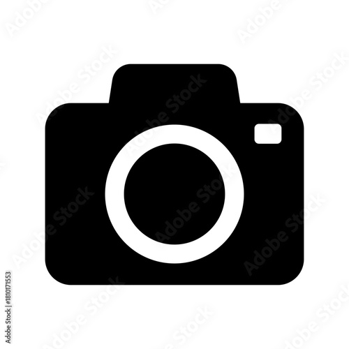 Photo Camera Icon – Photography, Snapshot, and Image Capture Symbol.