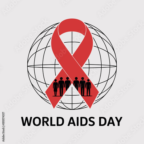 Black & White HIV Prevention Symbol Vector Icons1