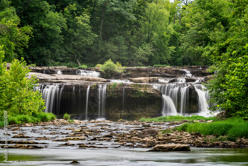 Upper Cataract Falls - Cataract Falls State Recreation Area - Owen County, Indiana