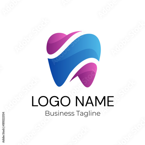 Logo Dental Vector Design Template