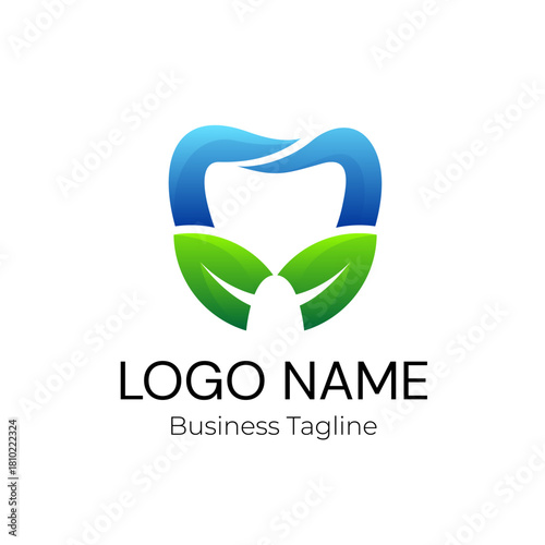 Logo Dental Vector Design Template