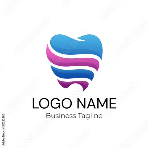 Logo Dental Vector Design Template