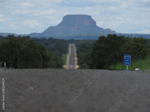 Road in Carolina, Maranhão, Brazil