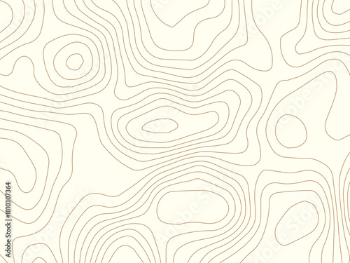 Abstract topographic contours map background .Topographic background and texture, monochrome image. Topography and geography map grid abstract backdrop. Business concept. Topography map concept.