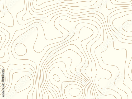 Abstract topographic contours map background .Topographic background and texture, monochrome image. Topography and geography map grid abstract backdrop. Business concept. Topography map concept.