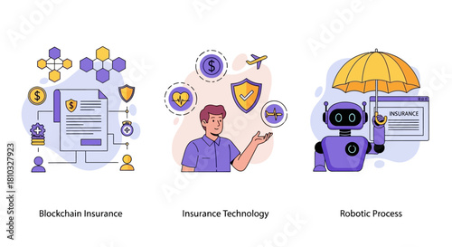Revolutionizing Insurance Digital Transformation with Blockchain, AI, and Advanced Technology for Modern Business Processes and Secure Services