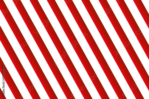 Patrón infinito vectorial de bastón de caramelo de menta o bastón de Navidad. 