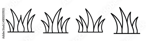 Grass vector illustration, grass graphic design, grass line art, grass silhouette, field grass design