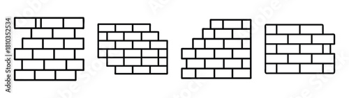 Download abstract square blocks tower arrangement vector illustration graphic design element free image