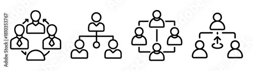 Understanding organizational structure types: hierarchical, matrix, flat, network, team based