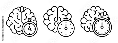 Brain power focus time management productivity efficiency concentration learning speed study timer
