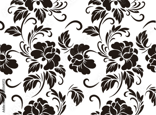 A variety of Indonesian batik that is very famous for its floral motifs