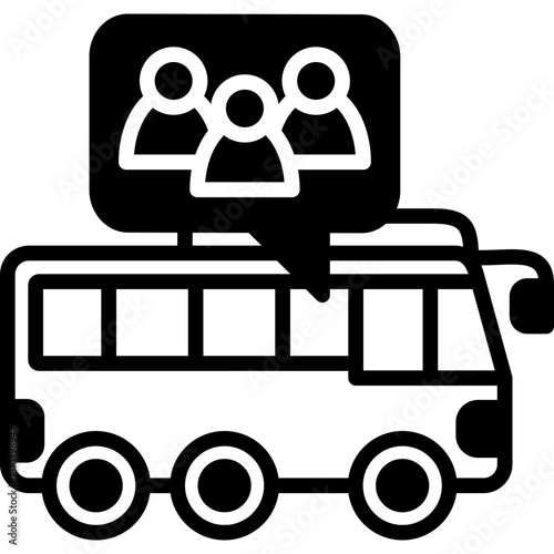 Public Transportation mixed icon