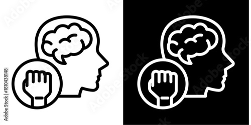 Fortified Mind  Icon Set Multiple Style Collection