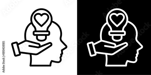 Emotional Intelligence  Icon Set Multiple Style Collection