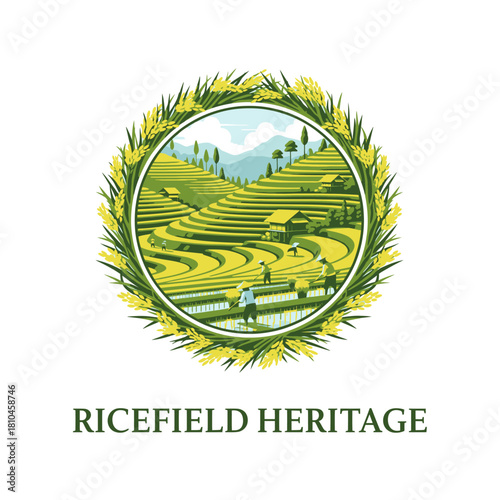 Terraced Rice Paddy Heritage Emblem
