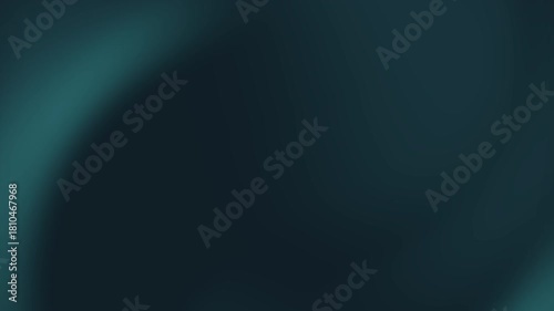 Abstract dark teal and green gradient background with smooth curves