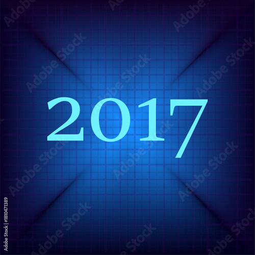 Vector illustration on a blue background