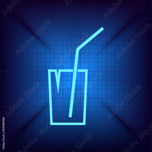 Vector illustration on a blue background