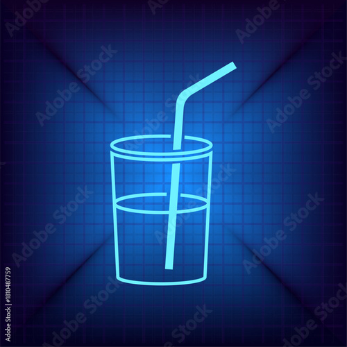 Vector illustration on a blue background
