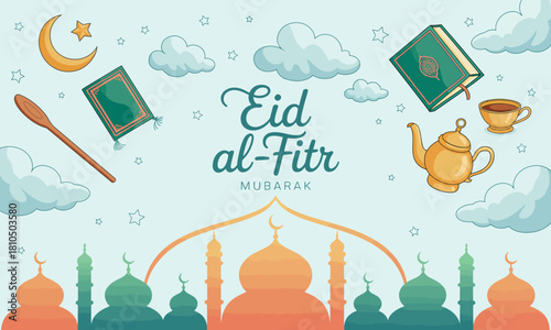 Two excited travelers are depicted celebrating with their vaccine passports in a vibrant setting, symbolizing freedom and joy as they prepare to explore the world again.