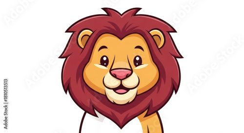 Cartoon Lion Illustration