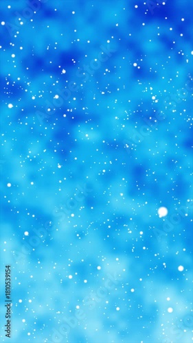 Snowfall Background Loop. 4K Ultra HD