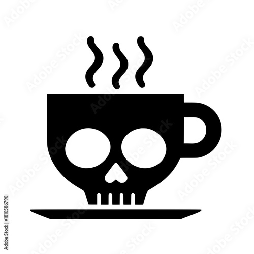 Skull Style Hot Coffee Cup