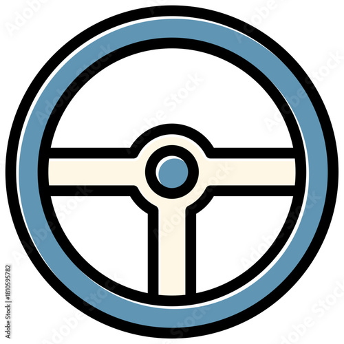 steering wheel icon