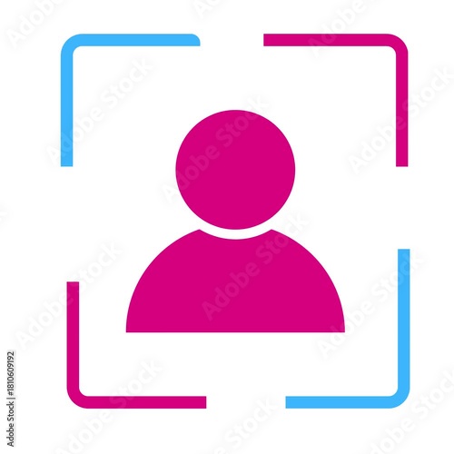 Profile Avatar: Simple User Icon within Aesthetic Frame