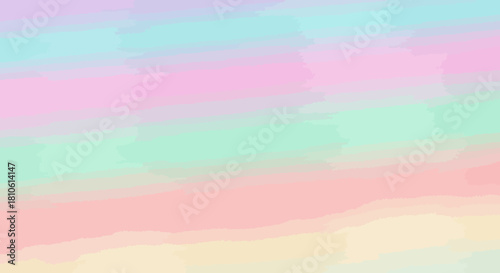 Abstract pastel watercolor background with soft blending and gentle