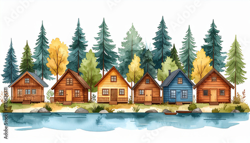 Bold Pastel Crayon Doodles of Picnic Items for Summer Flyer