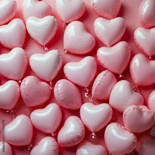 heart shaped balloon background