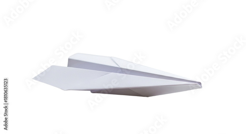 paper plane isolated on white